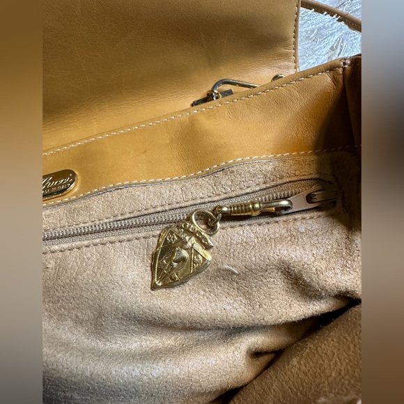 GUCCI Vintage Micro GG Pattern Canvas Shoulder Bag - Picture 10 of 12